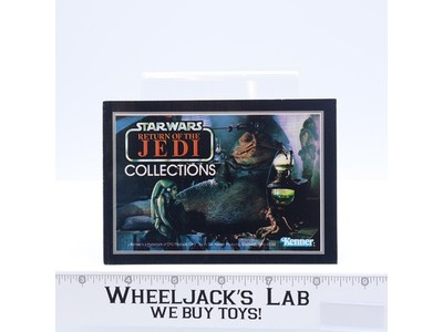 Jabba the Hutt 79-Figure Mini Toy Catalog ORIGINAL Star Wars ROTJ 1984 Kenner