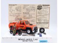 Firecracker W/Hondo MacLean 100% Complete MASK M.A.S.K. 1985 Vintage Vehicle