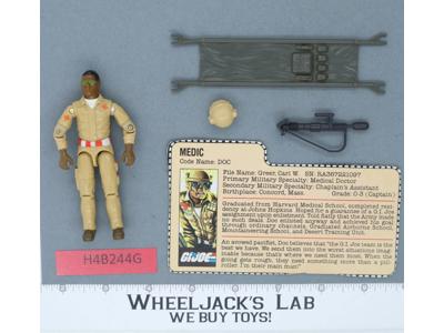 Doc V1 100% Complete G.I. Joe 1983 Hasbro Vintage Action Figure