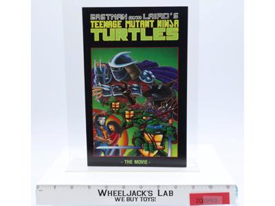 Teenage Mutant Ninja Turtles The Movie Graphic Novel 1990 Eastman Laird NR MINT
