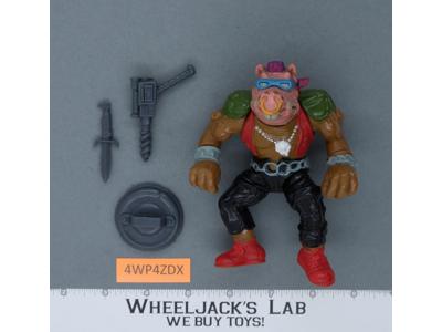 Bebop SOFT HEAD 100% Complete Teenage Mutant Ninja Turtles Playmates 1988 Figure