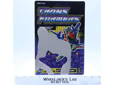 Starscream Cardback 1989 Vintage Hasbro G1 Transformers Action Figure
