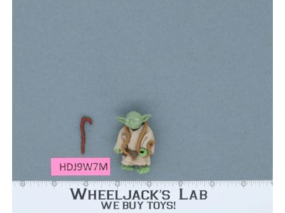 Yoda W/BROWN Snake 100% Complete Star Wars ESB 1980 Vintage Kenner NO REPRO