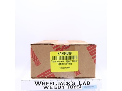 Laser Optimus Prime Transformers Legacy BBTS Collector Grade Hasbro NEW SEALED