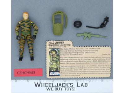 Rip Cord V1 100% Complete G.I. Joe 1984 Hasbro Vintage Action Figure