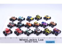 Lot of 17 Monster Trucks 1988-89 Vintage Galoob Micro Machines