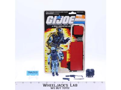 Shockwave S.W.A.T. V1 100% Complete W/Cardback 1988 GI Joe ARAH Vintage Figure