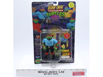 Chief Medical Officer Raphael Teenage Mutant Ninja Turtle TMNT Star Trek MOSC