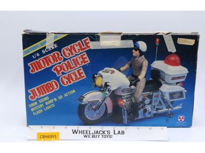 SA-170 Jumbo Cycle Motor Cycle Police Highway Patrol 1984 Son AI Vintage Vehicle
