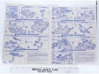 Hammer 1991 ORIGINAL Instructions/ Blueprints G.I. Joe Hasbro Action Figure