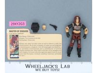 Zartan V1 100% Complete G.I. Joe 1984 Hasbro Vintage Action Figure