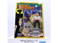 Lips Manlis' Coppers & Gangsters Dick Tracy 1990 Playmates 5" Figure NEW SEALED