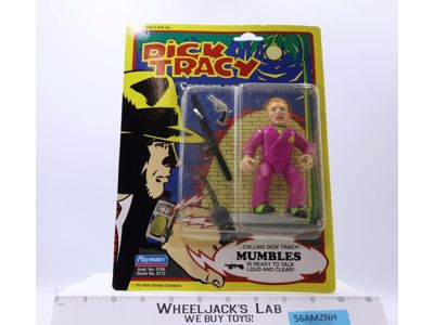 Mumbles Coppers & Gangsters Dick Tracy 1990 Playmates 5" Figure NEW SEALED