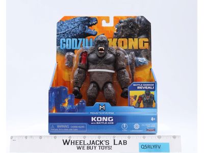 Kong Battle Axe MonsterVerse 2020 Playmates Action Figure NEW MISB SEALED