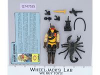 Desert Scorpion V1 100% Complete G.I. Joe 1991 Hasbro Vintage Action Figure