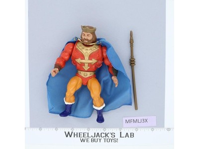 King Randor 100% Complete He-Man Masters of the Universe MOTU Mattel 1987 Figure