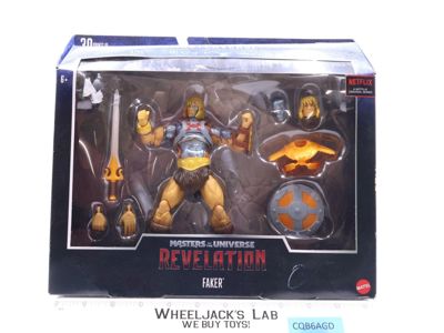 Faker Masters of the Universe Masterverse Revelation Netflix Mattel 2021 NEW MIB
