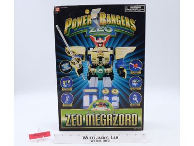 Deluxe Zeo Megazord 100% Complete Power Rangers Zeo 1996 Bandai Action Figure