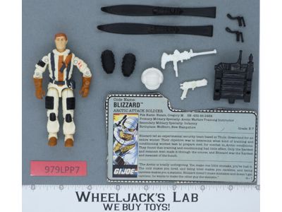 Blizzard V1 100% Complete G.I. Joe 1988 Hasbro Vintage Action Figure