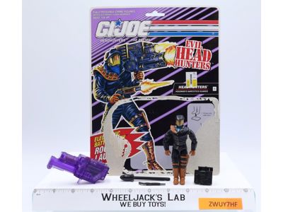 Headhunters V1 100% Complete 12 Cardback 1992 G.I. Joe Hasbro Vintage Figure