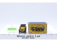 Daimler 1911 Y-13 Lesney Matchbox Series 1960's Made In England Vintage NICE!