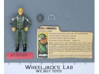 Hawk V1.5 Swivel Arms 100% Complete G.I. Joe 1983 Hasbro Vintage Action Figure