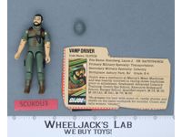 Clutch V1.5 Swivel Arms 100% Complete G.I. Joe 1983 Hasbro Vintage Action Figure