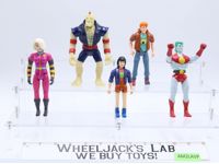 Lot of 5 Captain Planet 1991 Tiger Toys 5" Vintage Action Figures