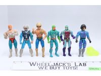 Lot of 6 He-Man The New Adventures 1989 Mattel Vintage Action Figures