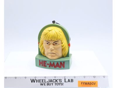 He-Man Skeletor Double Sided AM Radio MOTU 1984 1985 Mattel Vintage WORKS