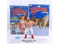 Big John Studd 1984 1985 WWF LJN Titan Sports 8" Wrestling w/ Cardback Poster