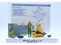 Air Chariot W/Serpentor 100% Complete G.I. Joe 1986 Hasbro Action Figure Vehicle