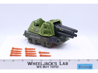 S.L.A.M. 100% Complete 1987 GI Joe ARAH Hasbro Vintage Action Figure Vehicle