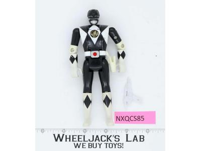 Auto Morphin Zack Black Ranger Power Rangers 1993 Bandai Vintage Action Figure