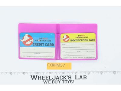 The Real Ghostbusters Bi-Fold Plastic Wallet with Credit and Identification Card