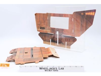 Sandcrawler Backdrop Pieces Land of the Jawas Star Wars 1979 Kenner Playset