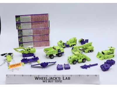Devastator 100% Complete Vintage 1985 G1 Transformers Hasbro Action Figure