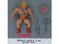 He-Man 100% Complete He-Man Masters of the Universe MOTU 1982 Mattel Vintage