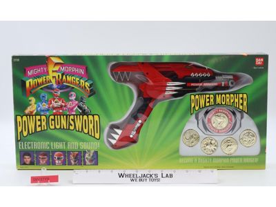 Power Gun Sword & Power Morpher Power Rangers 1994 Bandai NEW SEALED