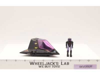 Shadow Parasite W/ LT. Magg Complete Starcom 1986 Coleco Action Figure Vehicle