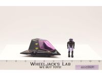 Shadow Parasite W/ LT. Magg Complete Starcom 1986 Coleco Action Figure Vehicle