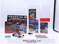 Mirage W/BOX & INSERT 100% Complete 1985 Vintage G1 Transformers Action Figure