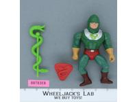 King Hiss 100% Complete He-Man Masters of the Universe MOTU 1985 Mattel Vintage