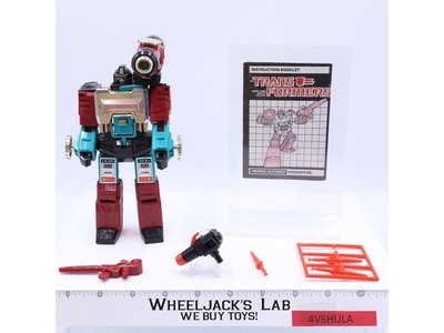 Perceptor 100% Complete 1985 Vintage G1 Transformers Microscope Figure