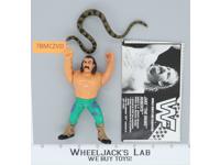 Jake The Snake w/ snake.  100% Complete. WWF WWE Hasbro Wrestling 1990 Titan