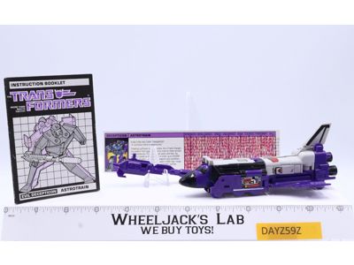 Astrotrain 100% Complete Vintage 1985 G1 Transformers Hasbro Action Figure
