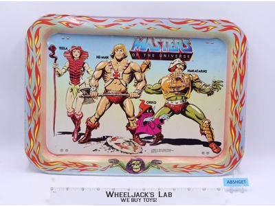 He-Man Masters of the Universe MOTU Lap TV Dinner Tray MOTU 1982 Mattel Vintage