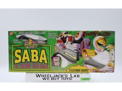 Saba Talking Tiger Saber Mighty Morphin Power Rangers 1994 Bandai Accessory