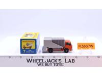 Ford Refuse Truck 7 W Original Box Lesney Matchbox 1960's England