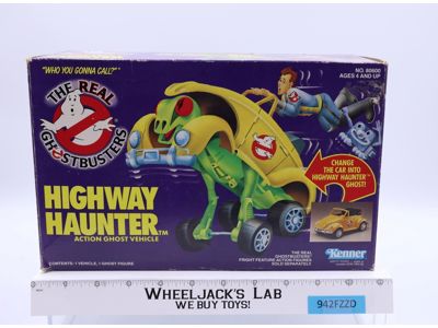 Highway Haunter 100% Complete The Real Ghostbusters 1986 Kenner Toy Car Vintage